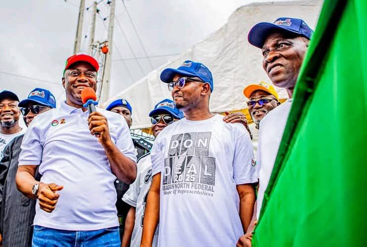 IBN By-election: Don’t deny yourselves of federal presence over stipends, vote PDP’s ‘DonDeal’–Olatunji urges voters