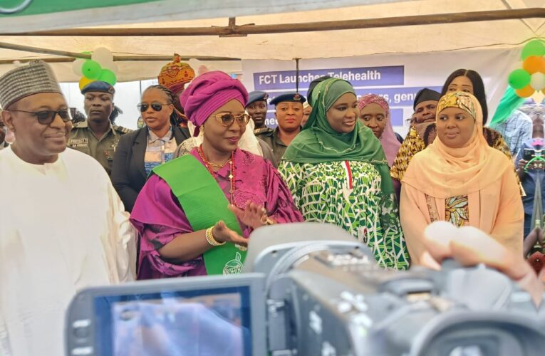 First lady donates 10 TB diagnostic machines, ₦1bn to FCTA