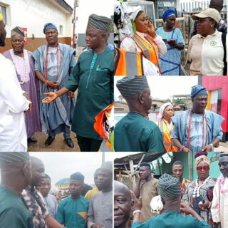 Olorunsogo-Akanran Road: Ona Ara LG Chairman, Dr. Temitope GLORIOUS, Traditional Rulers Sensitize Citizens as Second Phase of Dualization Commences