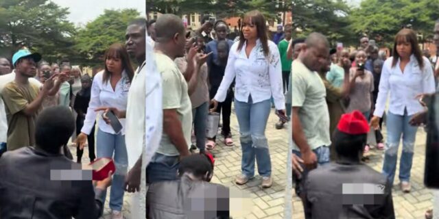 Drama As Lady Rejects Plumber Boyfriend’s Proposal On Sign-out Day After Sponsorship 