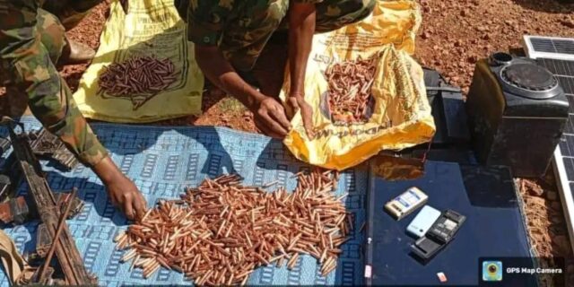 Troops Seize Rifles, 1,198 Rounds Of Ammunition In Plateau Raid