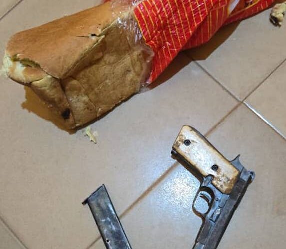 Police Arrest Suspected Robber With Pistol Hidden Inside Bread