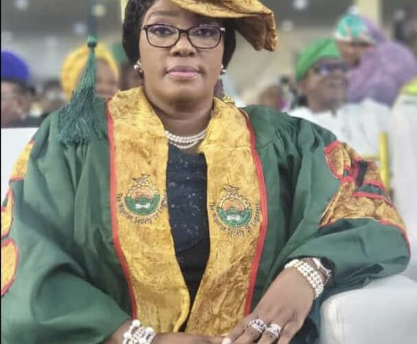 Bisi Oluranti Celebrates Oyo First Lady on NSE Fellowship Conferment