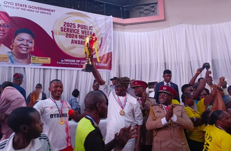 Oyo State Civil Service Rewards OYRTMA for Exceptional Road Traffic Management