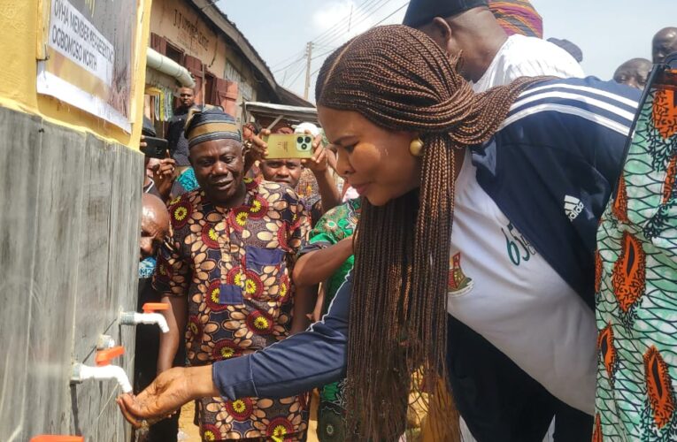 Bisi Oluranti commissions boreholes, empowers PDP coordinators across wards