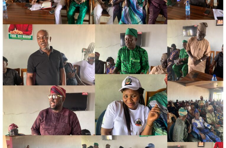 Ogbomoso North PDP Leaders Host Peace Meeting with Stakeholders, Celebrate Party Unity with Donations