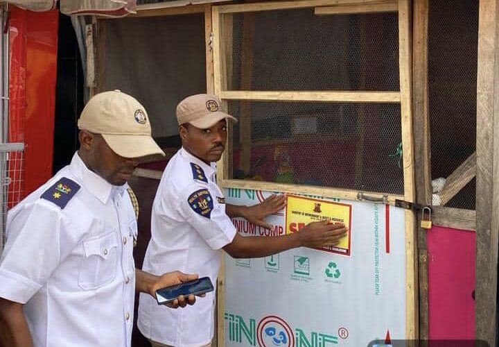 Illegal Waste Dumping: Oyo State Ministry of Environment Seals Calabar Kitchen at Iwo Road, Ibadan