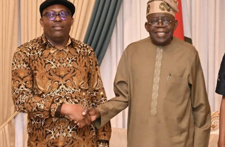President Tinubu Meets Governors Nwifuru & Fubara behind closed doors 