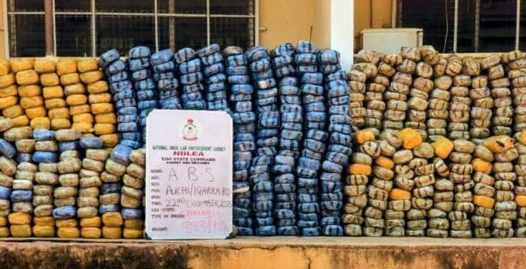 Ex-convict, 3 others arrested over UK-bound cocaine consignment in liquid starch sachets