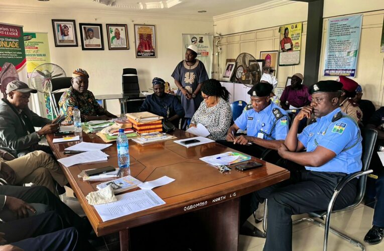 Ogbomoso North LG Holds Peace and Security Committee Meeting, Empowers Security Agencies