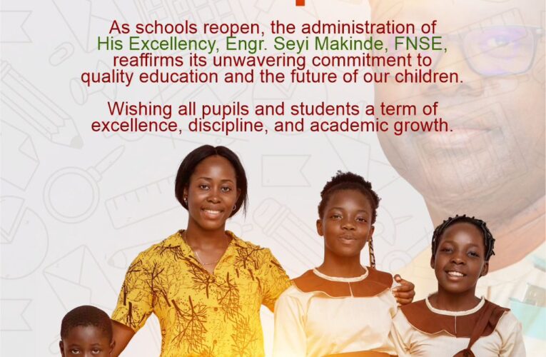 New Term, New Hope: Oyo Govt Pledges Support for Quality Education 