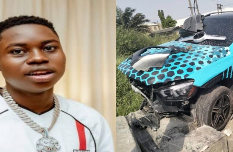 Peller Appeals For ₦11 Million Support To Repair Crashed Mercedes Benz SUV