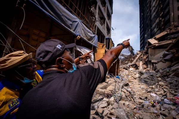 Sanwo-Olu confirms 8 fatalities, 13 survivors at GNI building fire 