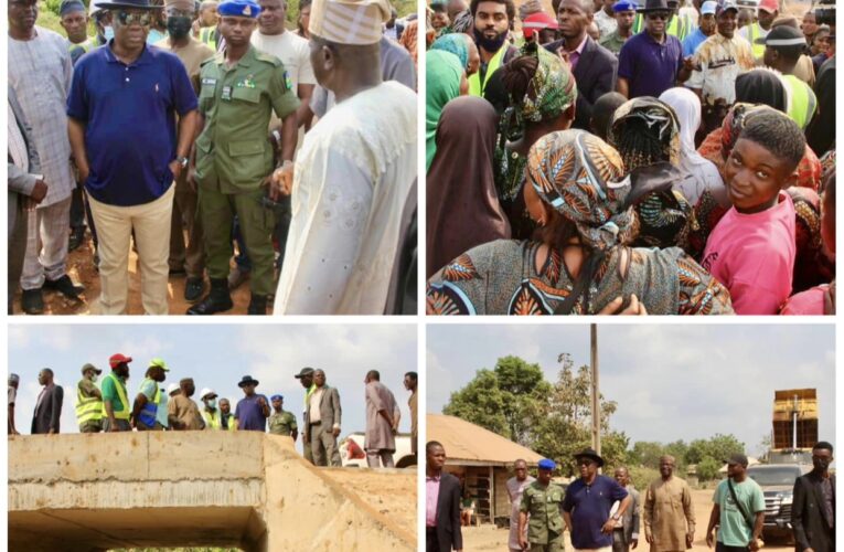 Oyo Deputy Gov Inspects RAAMP Roads, Market Projects in Ibadan