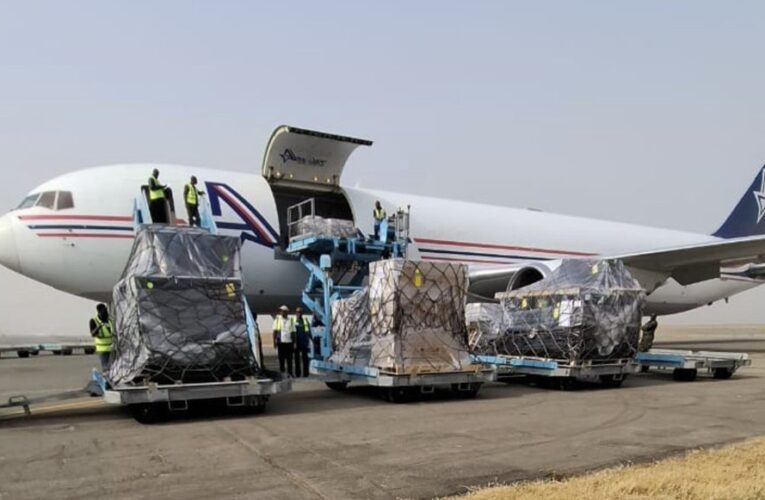 BREAKING: US delivers military supplies to Nigeria