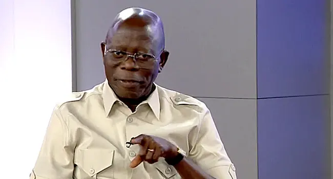 Oshiomole mocks Amaechi at Hadiza Bala- Usman’s birthday colloquium 