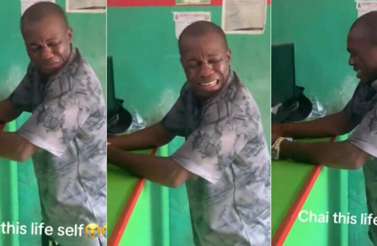 Man Breaks Down In Tears After Losing Life Savings To Sports Betting
