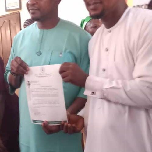 Hon. Folajimi Oyekunle, DoN Felicitates with His SA on Islamic Affairs, Alh. Ketefe Fatai Ayinde, on Birthday