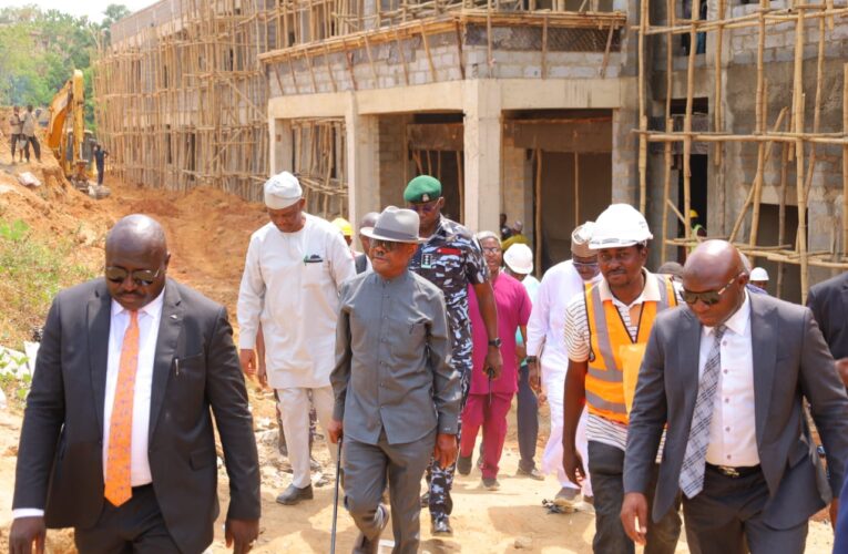 FCT Magistrate Court Buildings To Be Delivered By June As Wike Inspects Project Sites