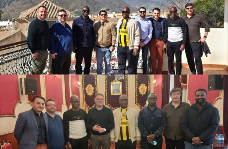 Sanusi, Atlético Berja Board Received by Berja Mayor, Seal Strategic Partnership Talks