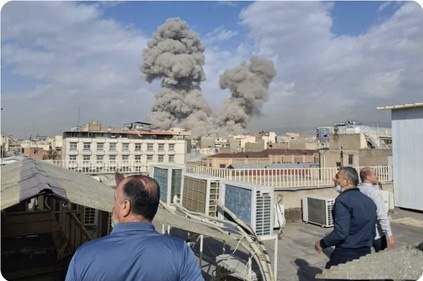 Iran Launches Missiles Towards Israel, Explosions Rock Israel (Photos)