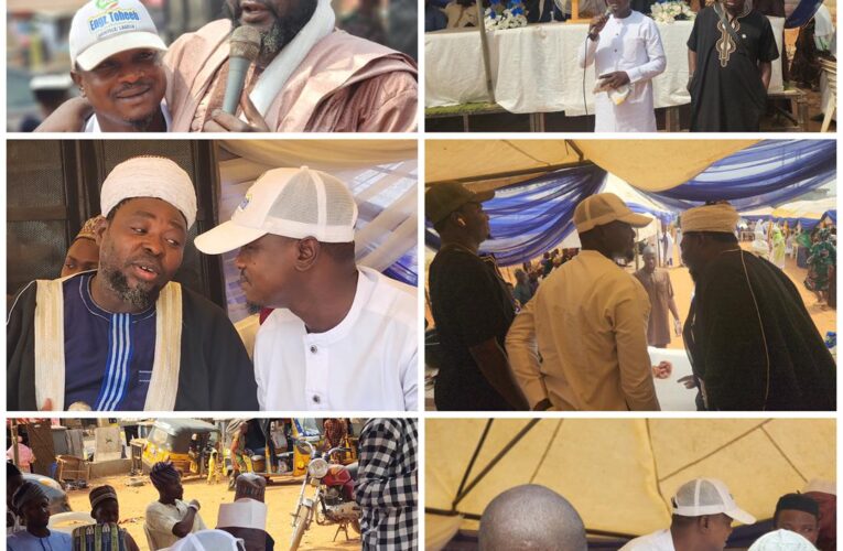 Grassroots Engagement in Akinyele/Lagelu Federal Constituency: Engr. Toheeb Adegoke Attends Allahu Nuur Islamic Foundation Ramadan Lecture