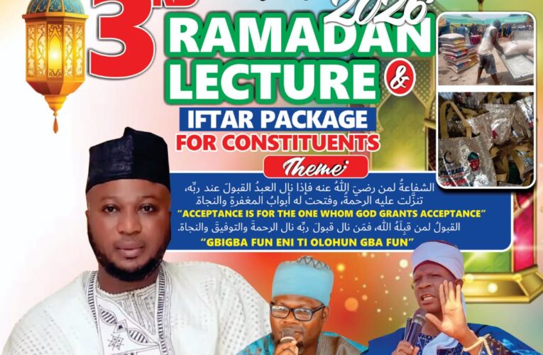 Hon. Wale Canada Invites Public to Ramadan Lecture in Sepeteri