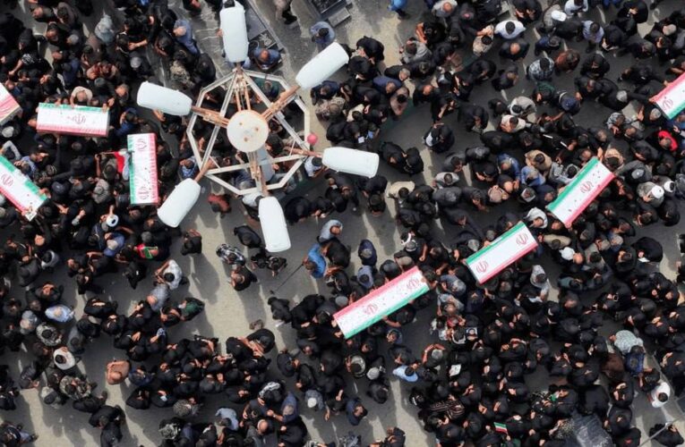 Iran holds mass funeral for girls, staff killed in US-Israel school attack