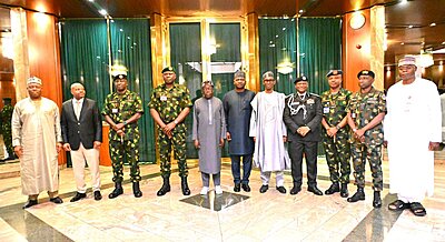 JUST IN: President Tinubu meets service chiefs in Abuja