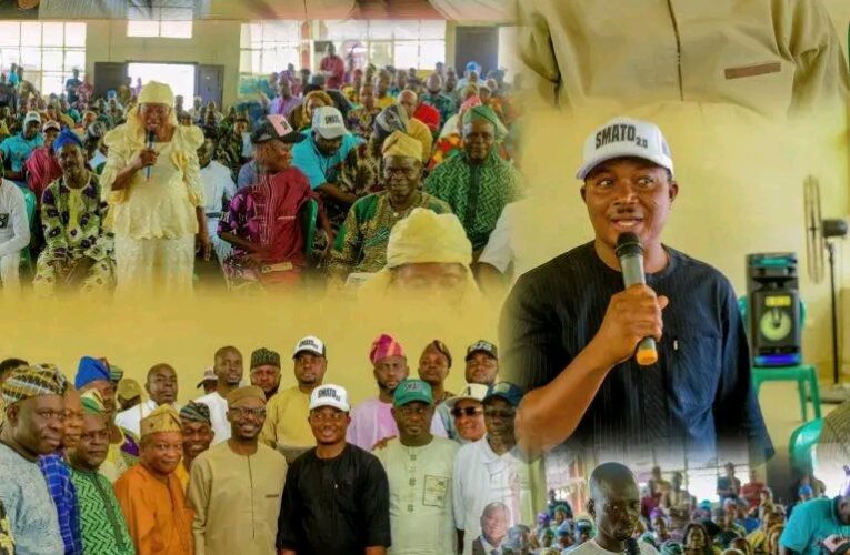 Leaders and Party Stakeholders of Ogo-Oluwa/Surulere Endorse SMATO’s Candidature for 2027