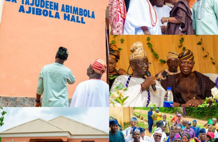 Dr. Temitope GLORIOUS Strengthens Ibadan Tradition, Commissions Ultra-Modern Council Hall in Ona Ara LG 