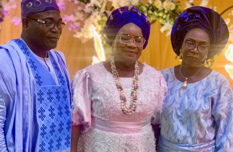 Oyo Deputy Gov’s Wife, Ajibola Lawal Celebrates Ogunmola’s Retirement from FIRS