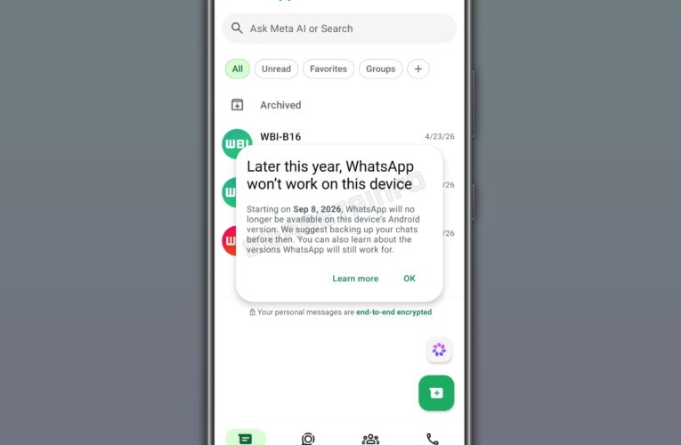 WhatsApp to Stop Working on Millions of Android Phones by September 2026 – See If Your Device Is Affected