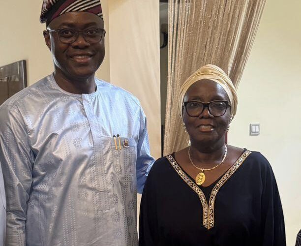Makinde, Mulikat Adeola meet in Abuja 