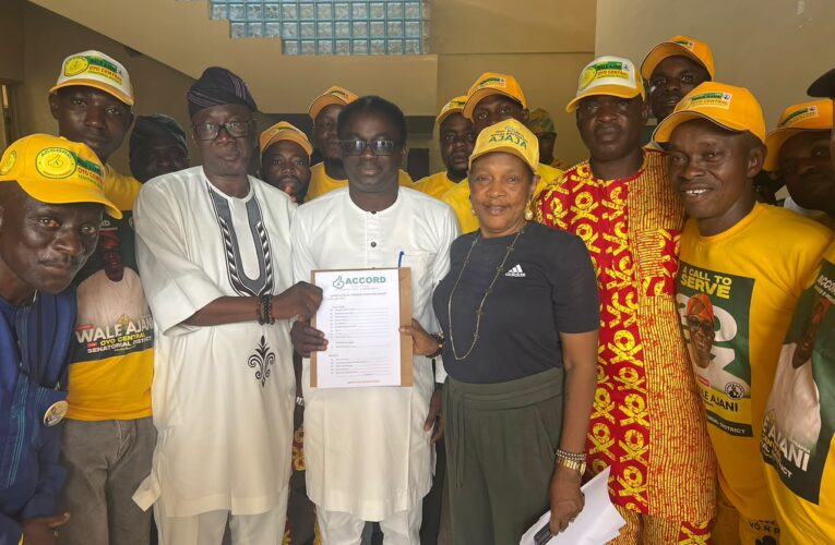 Hon. Wale Ajani Emerges Accord Candidate for Oyo Central Senatorial District
