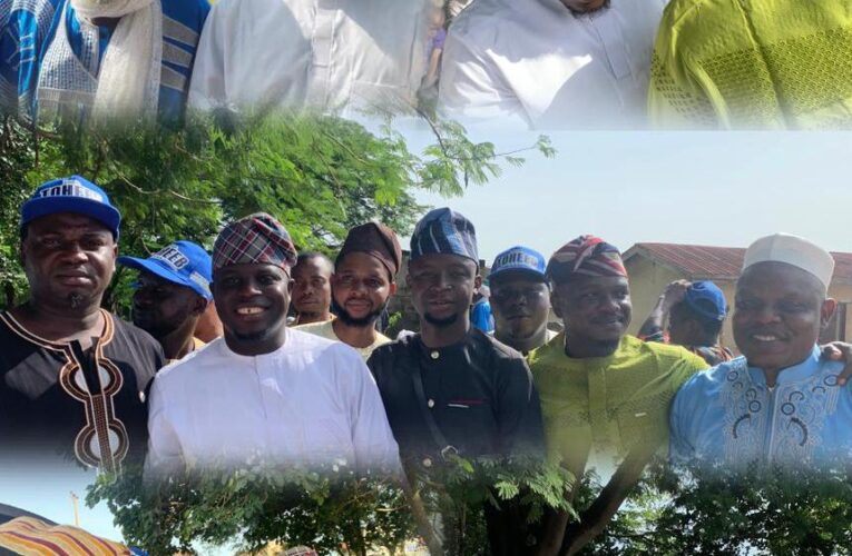 2027: Crowd Erupts as Engr Toheeb Adegoke ADLAT Joins Eid Prayer in Moniya, Calls for Unity Across Akinyele/Lagelu Federal Constituency