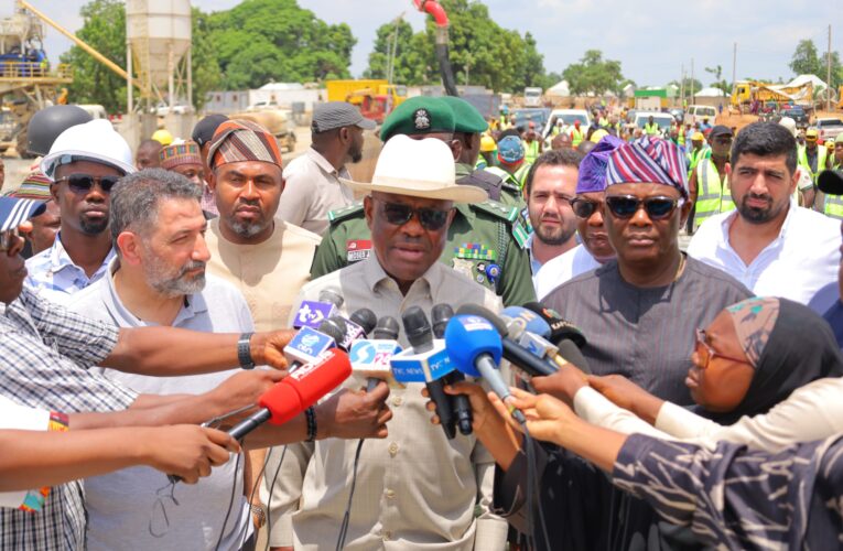 Wike Hails Satellite Town Road Projects, Says Development Aligns With President Tinubu’s Renewed Hope