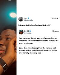 Every Woman Dating a Struggling Man Has a Timeframe— Man Sparks Heated Debate Online