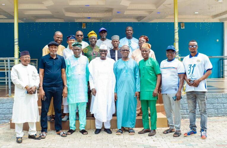 Oyo PDP Guber Aspirant, Arapaja Visits Jubril Dotun Sanusi at Ilaji Resort