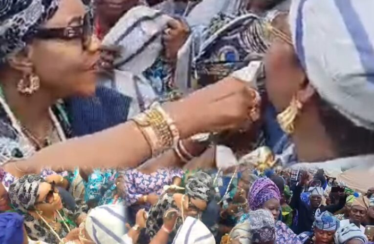 Cheers Erupt at Mapo Hall as Aduke and Abeo End Long-Standing Iyaloja Dispute
