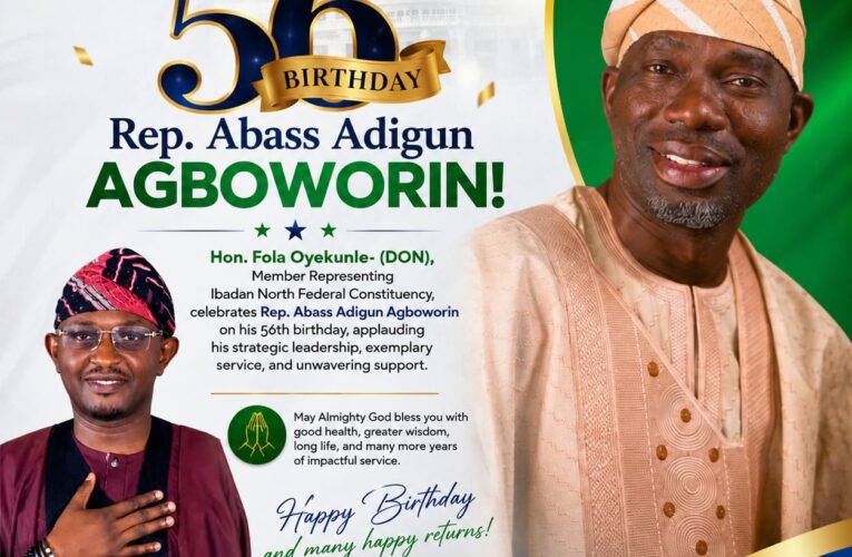 Oyekunle felicitates Agboworin on birthday, hails legislative record