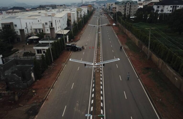 Tinubu: We’re Opening Abuja to Opportunities, Commends Wike, Commissions Mabushi Collector Roads