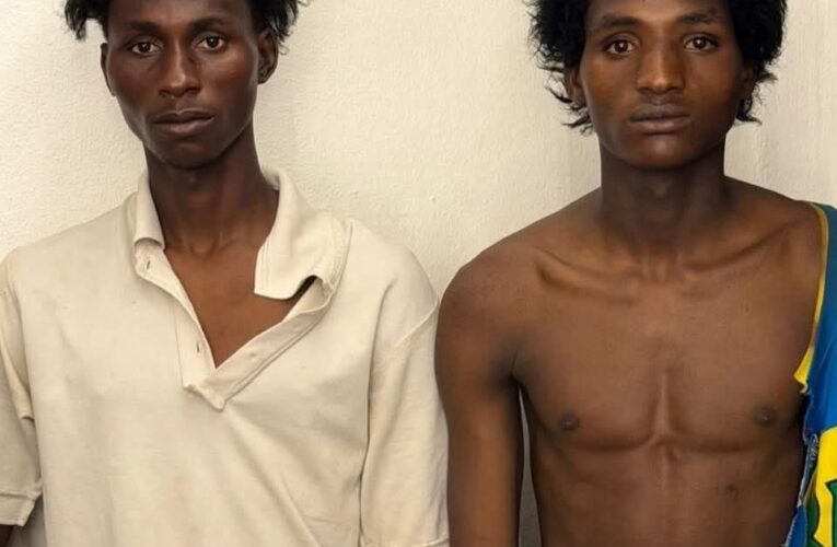 Police arrest suspected kidnappers in viral video wearing military camourflage and brandishing AK-47 rifles