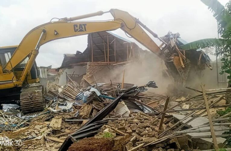 Oyo Govt Demolishes Ibadan Building Linked to Adelabu Sister’s Kidnap