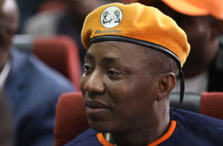 Court Remands Sowore in Kuje Prison Till Wednesday