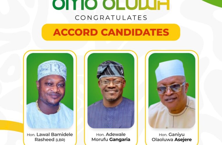Omo Oluwa Congratulates Accord Party Candidates Following Successful Primaries