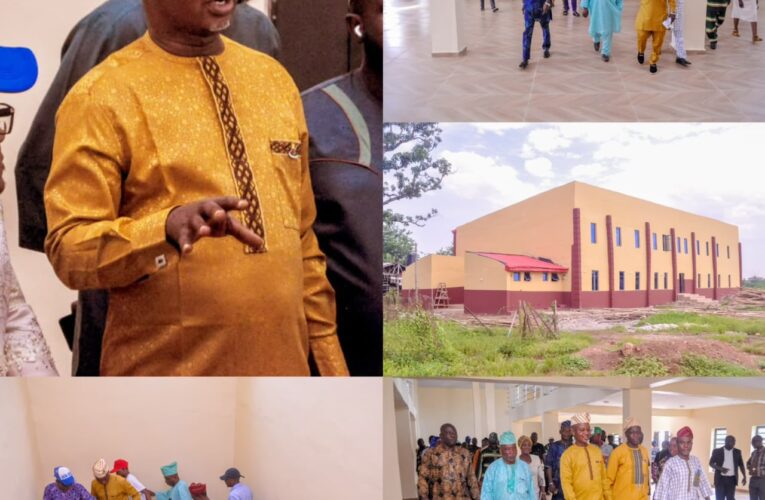 GLORIOUS Inspects Newly Constructed Registry, Multi-Purpose Hall Ahead of Commissioning in Ona-Ara