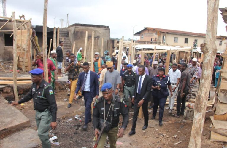 Oyo Govt Commiserates with Bode Market Fire Victims, Pledges Support