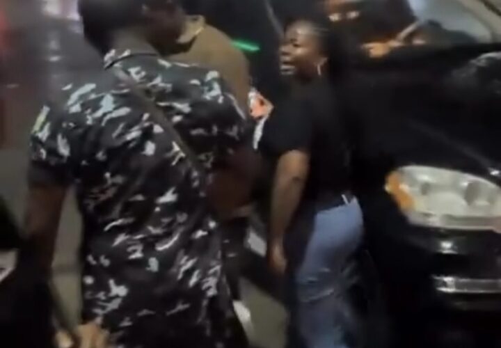 Police Officer Begs After Smashing Mercedes-benz Window (Photos/Video)