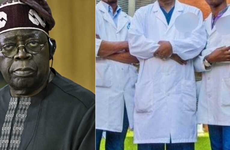 *”There’s Nowhere Like Home” – Tinubu Urges Nigerian Doctors Abroad to Return*